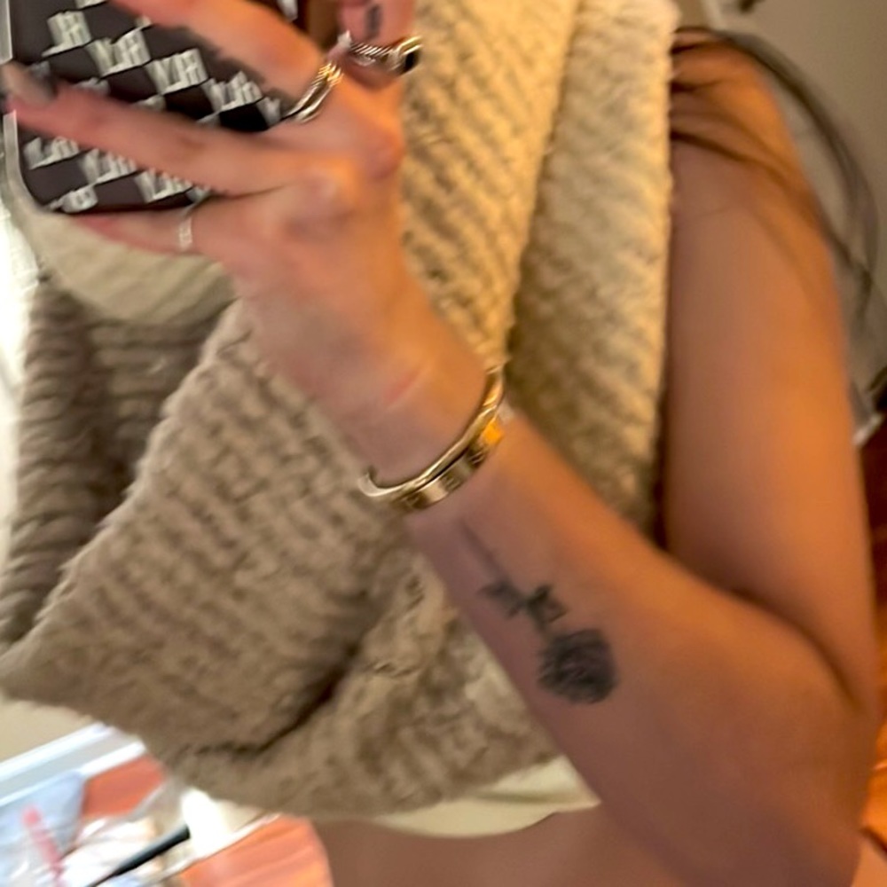 Super fuzzy infinity blanket scarf from urban outfitters